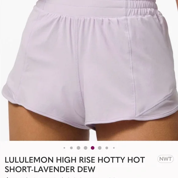 LULULEMON Hotty Hot Low-Rise Lined Short 2.5" - Picture 2 of 12